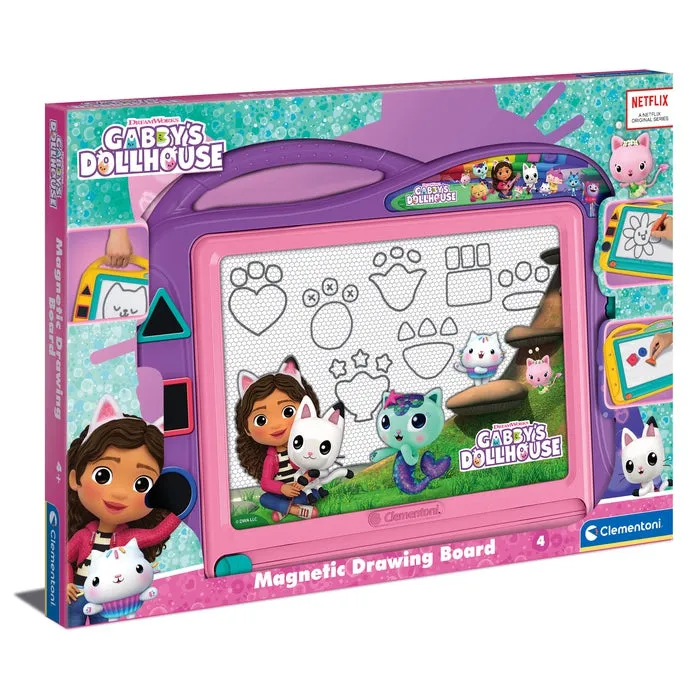 Clementoni Magnetic Board Gabby's Dollhouse