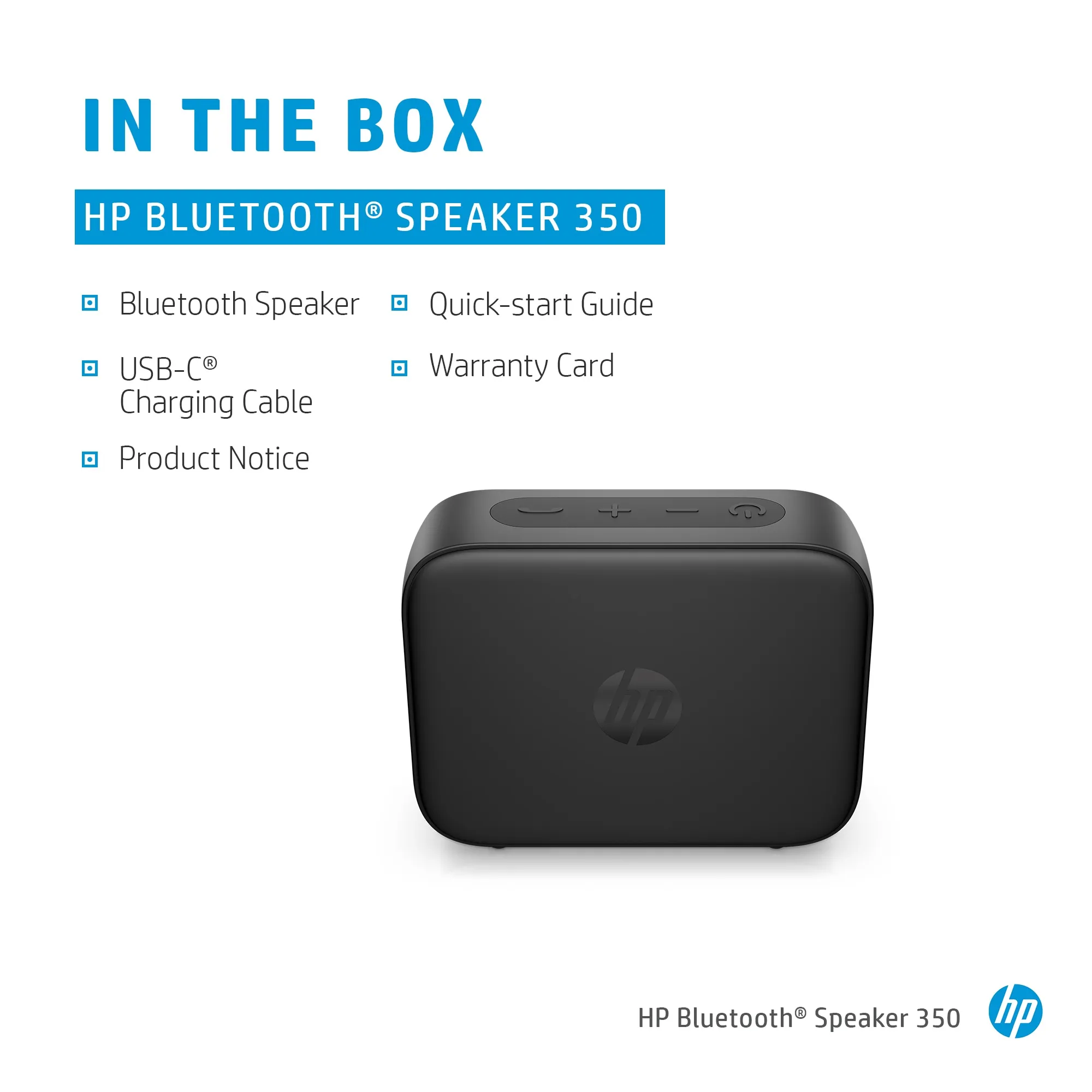 HP Simba Slvr BT Speaker EURO