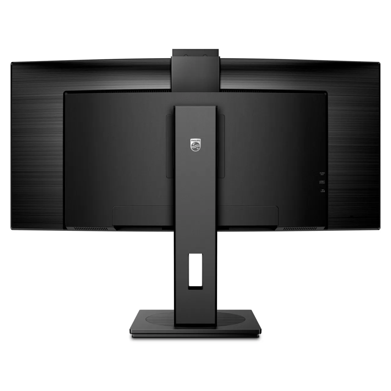 Philips 34B1U5600CH 34" UWQHD, VA, USB-C hub, KVM-v&auml;xel, Webbkamera curved sk&auml;rm