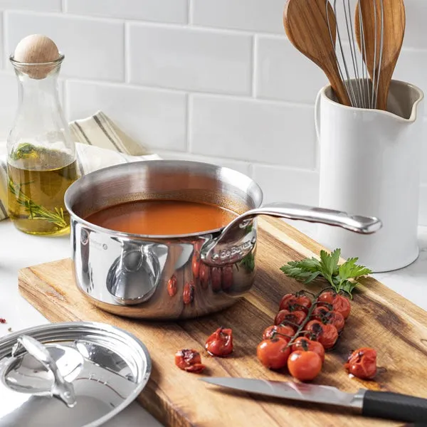 De Buyer Affinity Gryta med lock 20 cm 3.4 L Rostfritt st&aring;l