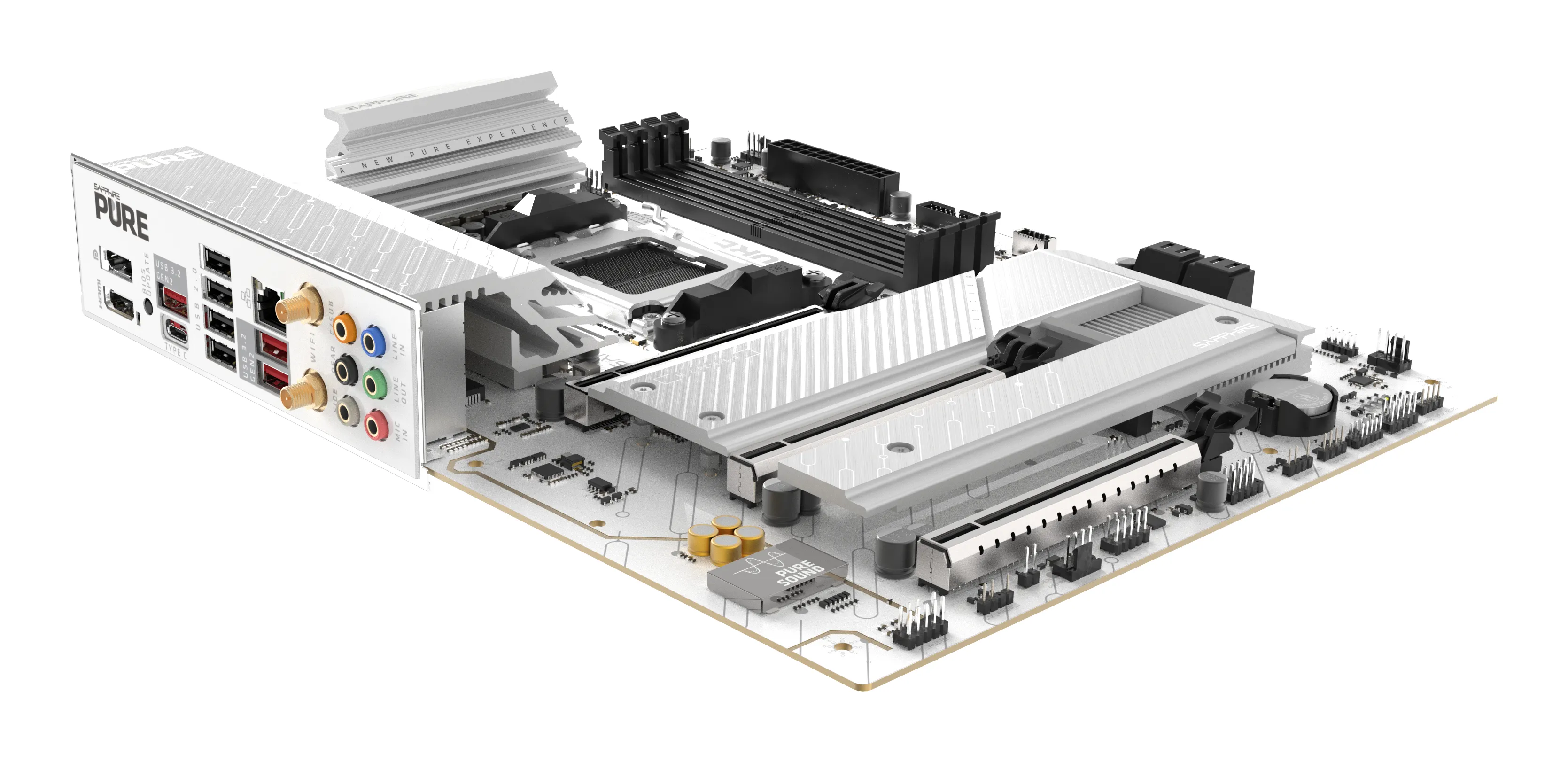 Sapphire PURE B850A WiFi 7 -emolevy