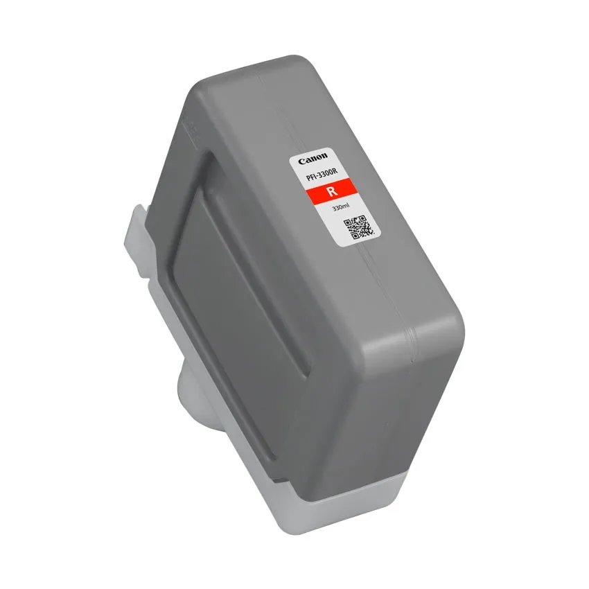Canon PFI-3300 R -mustekasetti, 330 ml, punainen