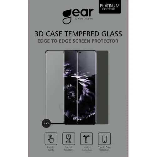 GEAR 3D Platinum, Galaxy S23 Plus - Screen Glass