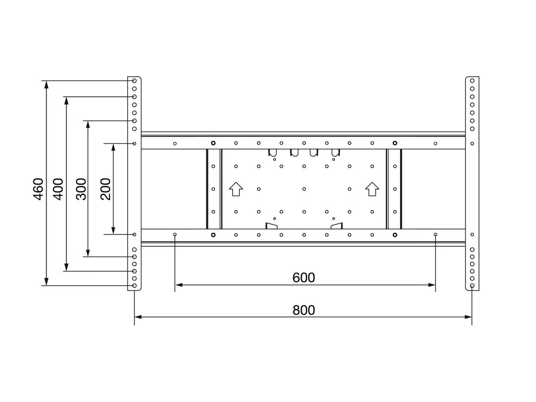 Multibrackets M Extender Kit Tilt &amp; Turn - Asennuskomponentti (jatkotelineet) tuotteelle LCD nestekiden&auml;ytt&ouml; / plasma TV - musta -n&auml;yt&ouml;n koko: 40&quot;-63&quot; - sein&auml;ll