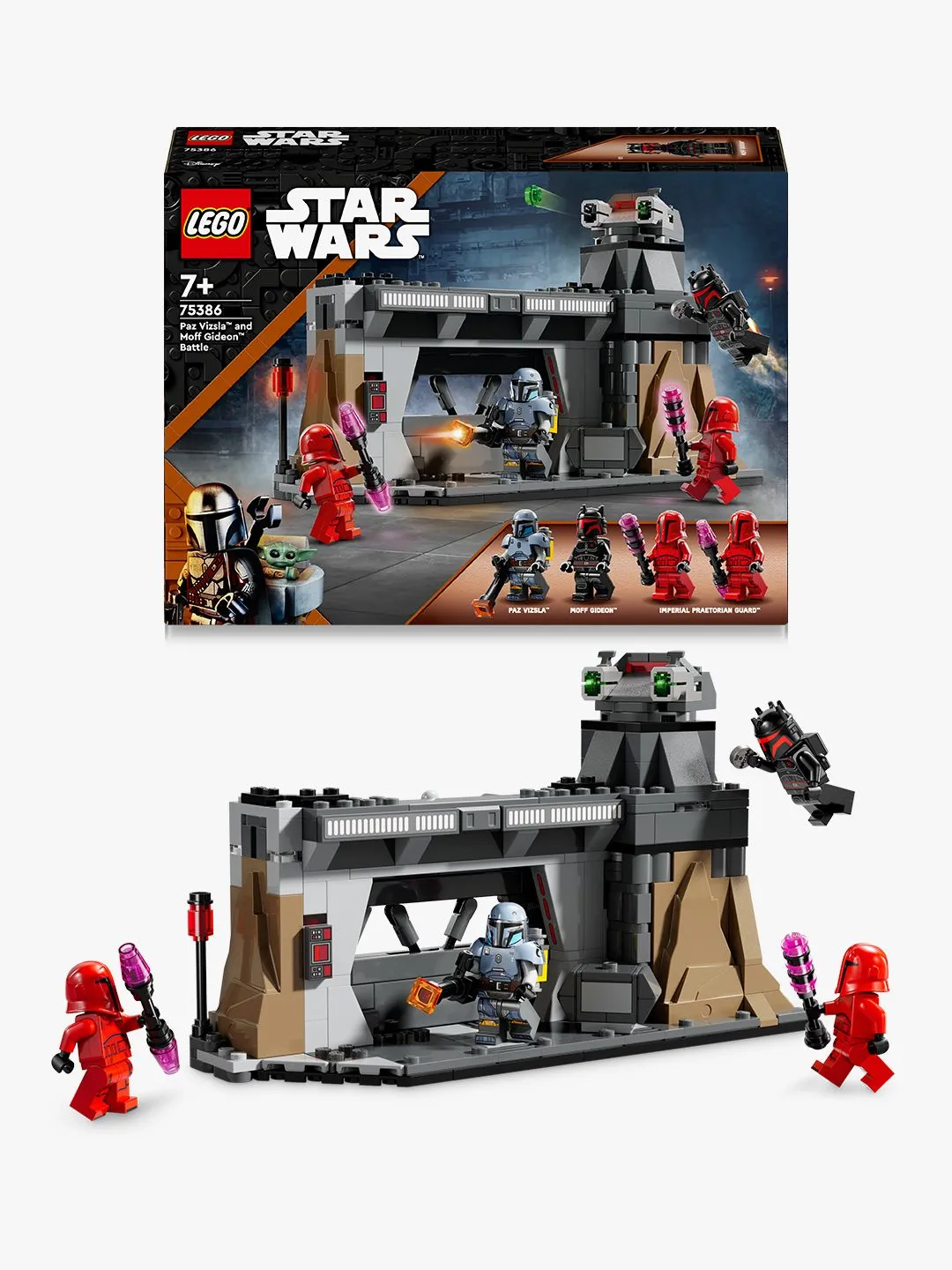 LEGO Star Wars Paz Vizsla&trade; och Moff Gideon&trade; Strid 75386