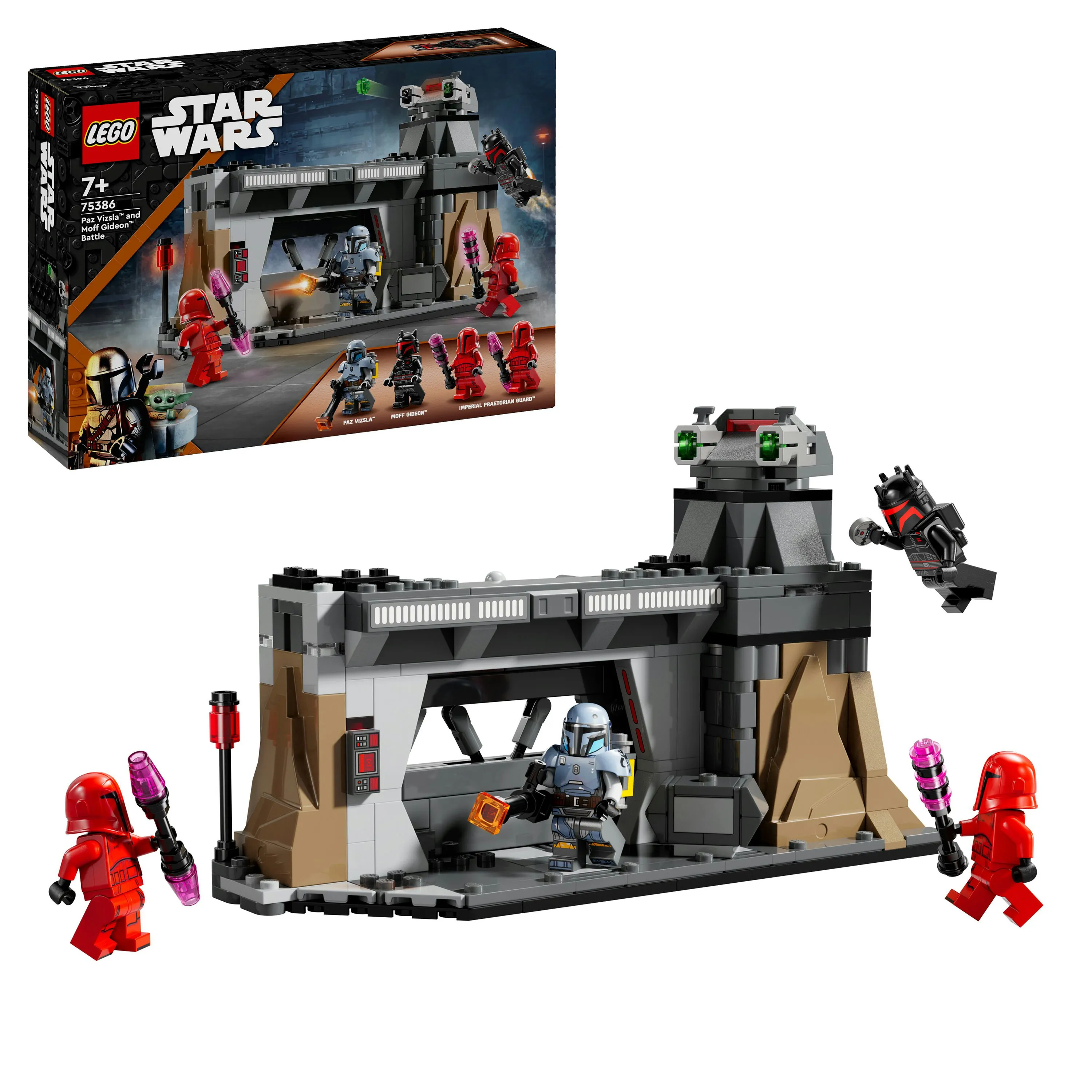 LEGO Star Wars Paz Vizsla&trade; och Moff Gideon&trade; Strid 75386