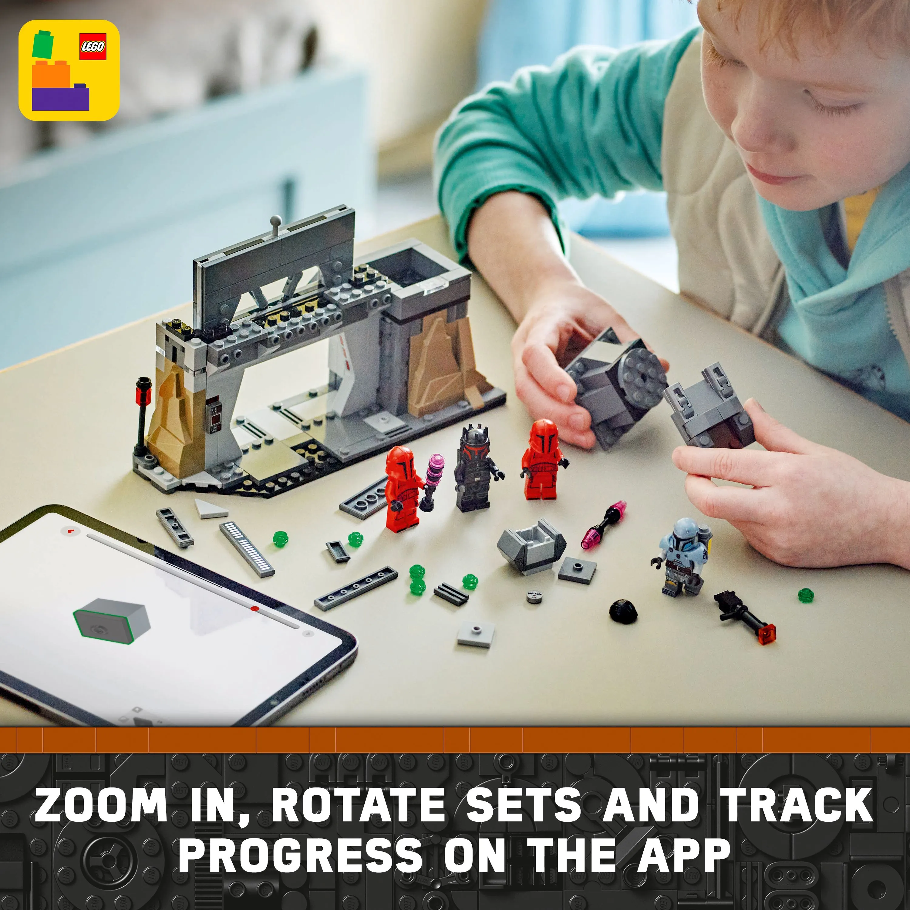 LEGO Star Wars Paz Vizsla&trade; och Moff Gideon&trade; Strid 75386