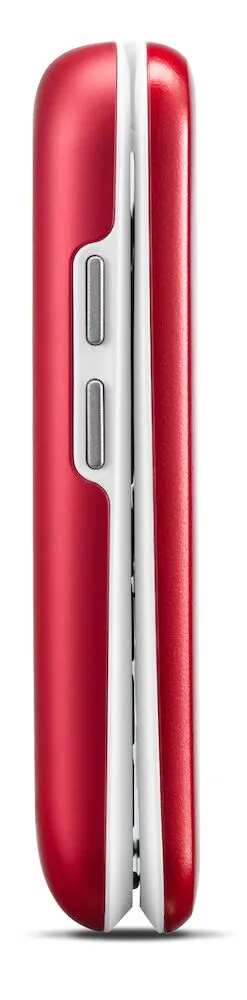 Doro 6821 4G - mobilephone, Red/White