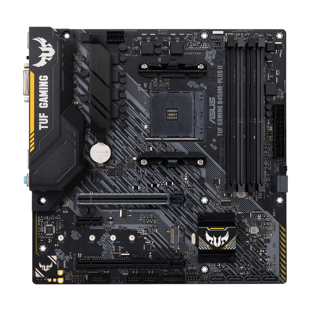 Asus TUF B450M-Plus II Gaming mATX - moderkort