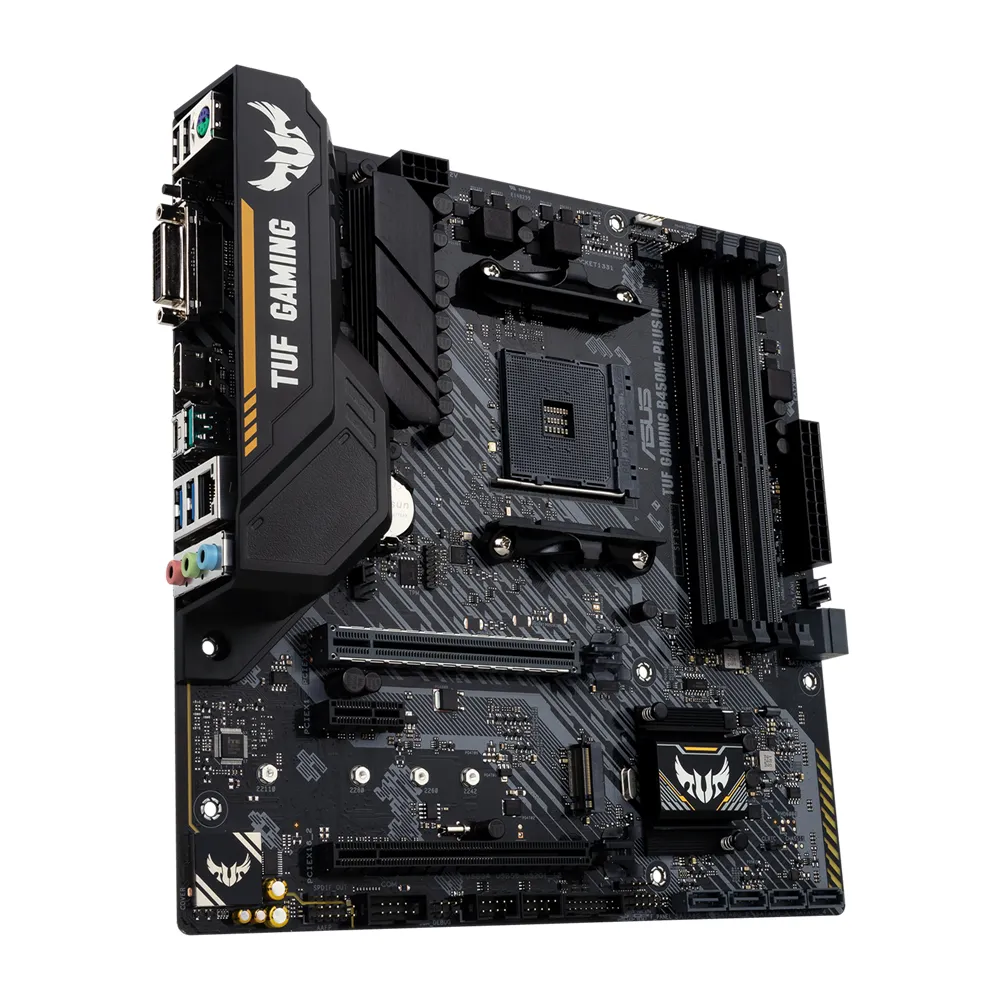 Asus TUF B450M-Plus II Gaming mATX - moderkort