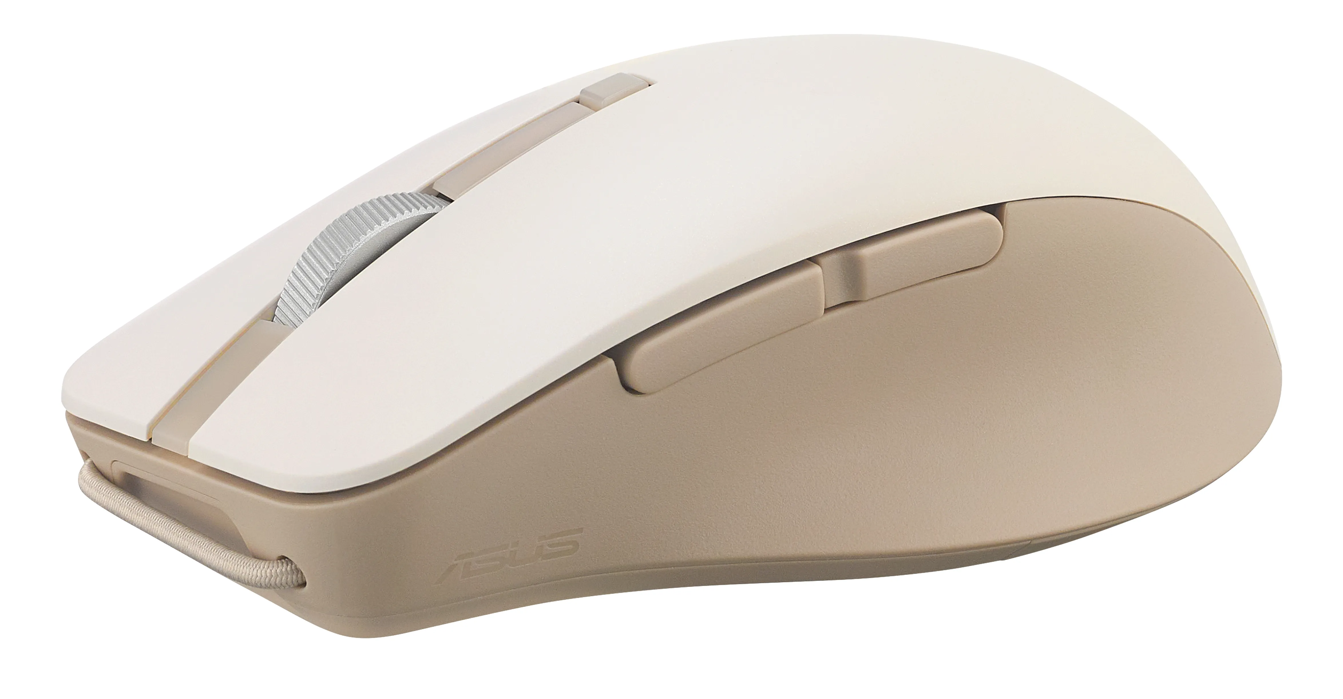 ASUS SmartO MD200 Silent Plus Wireless Mouse, Beige