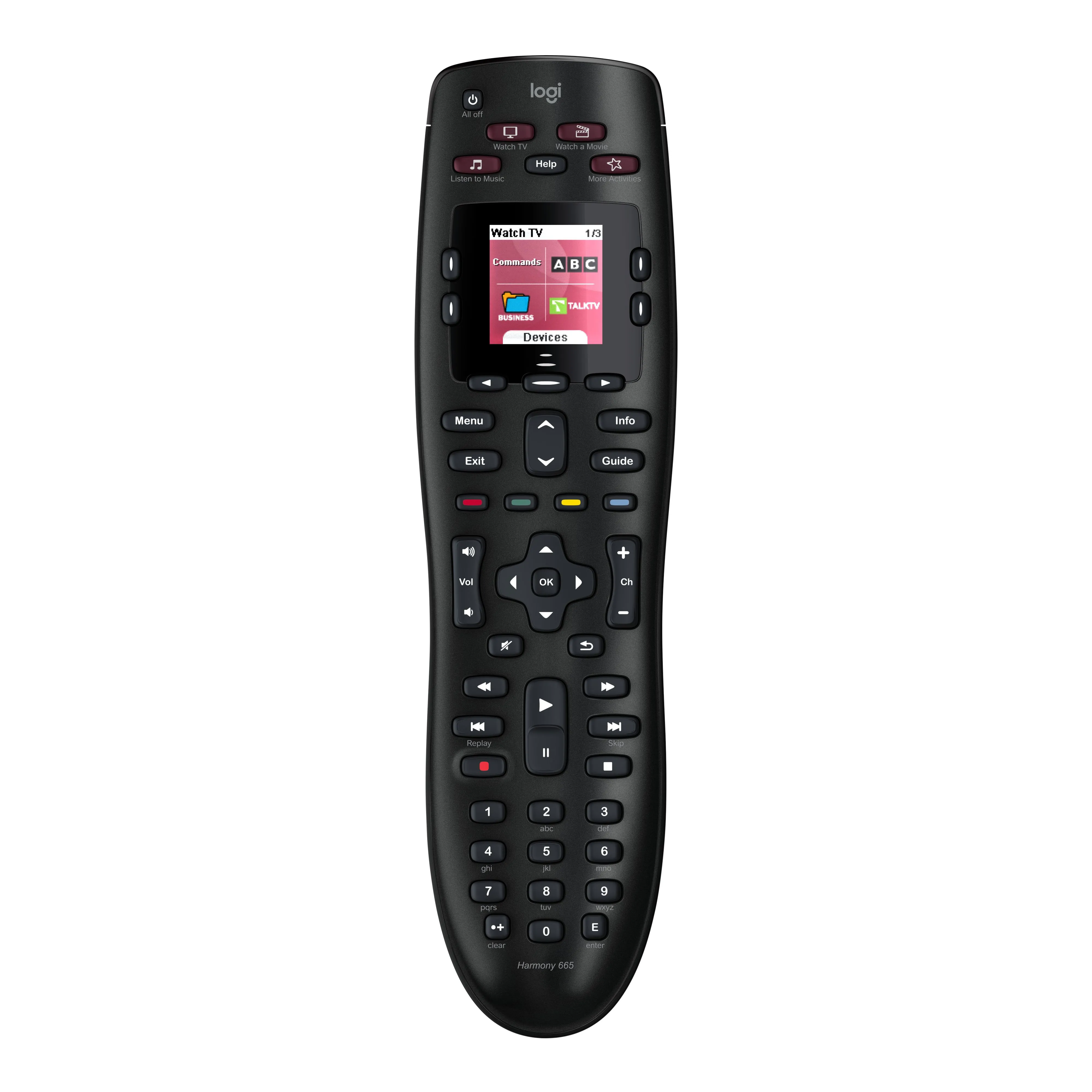 Harmony 665 Adv Remote Control