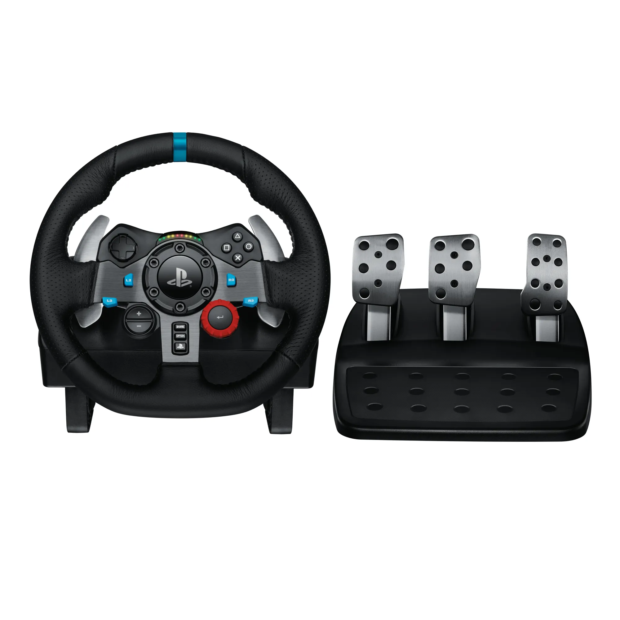 Logitech G29 Driving Force Racing Wheel - PlayStation 3/4/5 and PC - USB