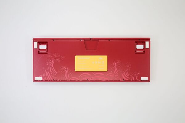 Varmilo VEA88 Koi V2 TKL MX Silent Red - speltangentbord, r&ouml;d/vit