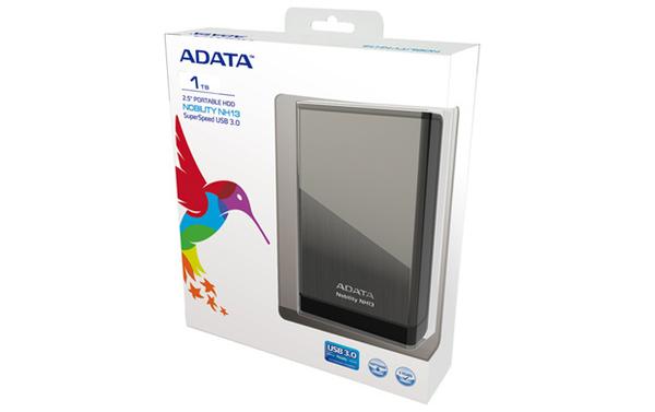 ADATA 1TB HDD extern 2.5inch 6.4cm USB 3.0 black NH13