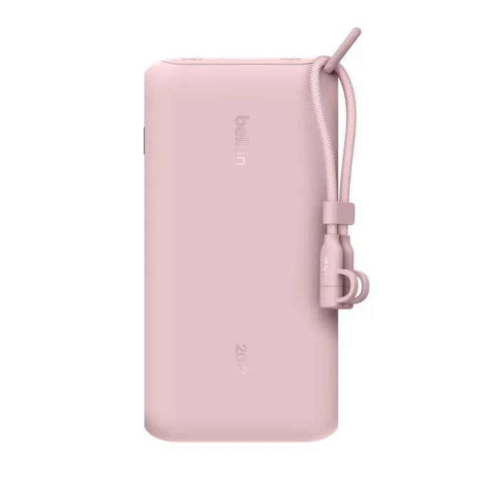 20k PD20W Pwr Bank w Display Pink