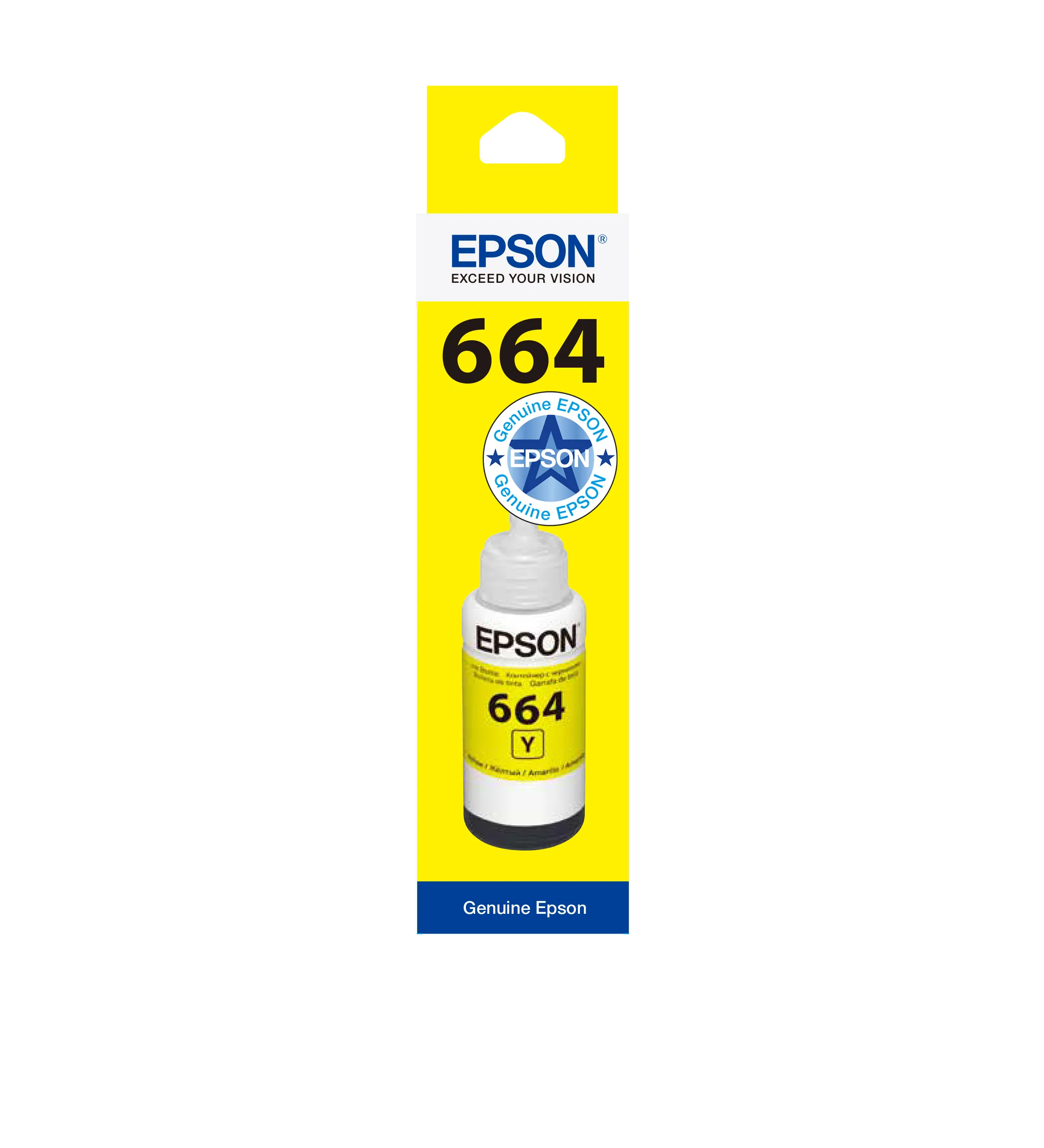 Epson 664 EcoTank ink bottle, 70 ml, Yellow