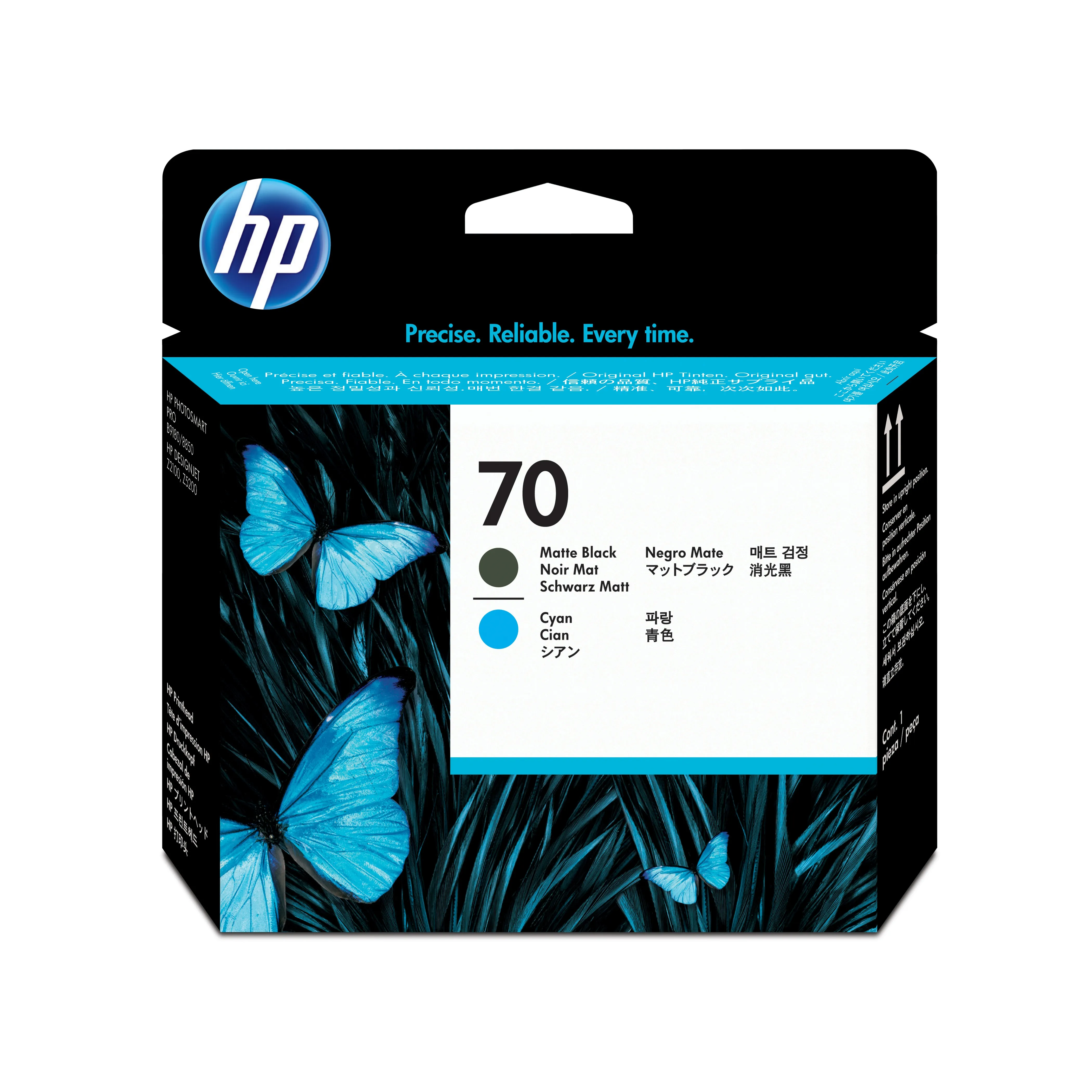 No70 black &amp; cyan printhead