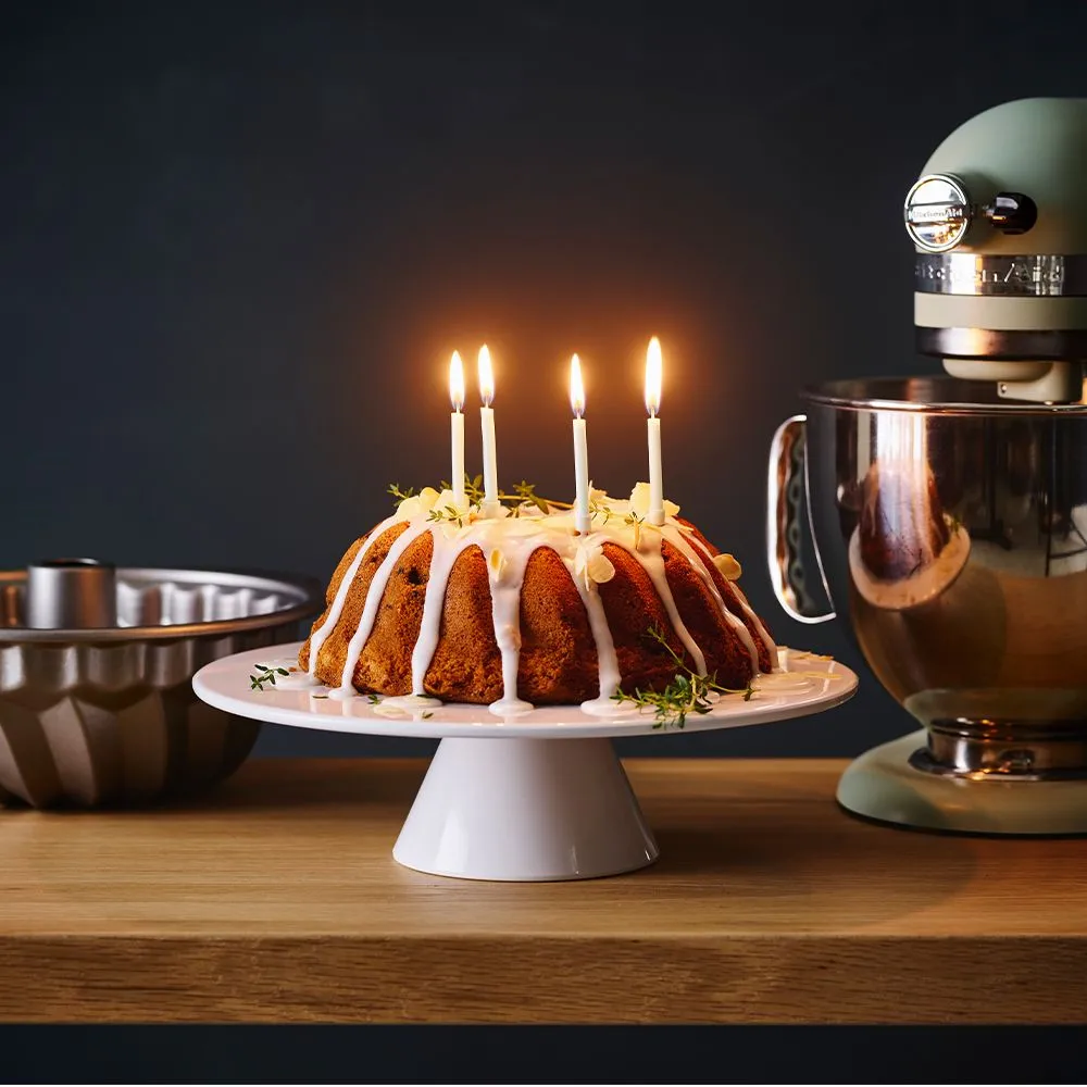 KitchenAid 24 cm gr&aring; Bundtform
