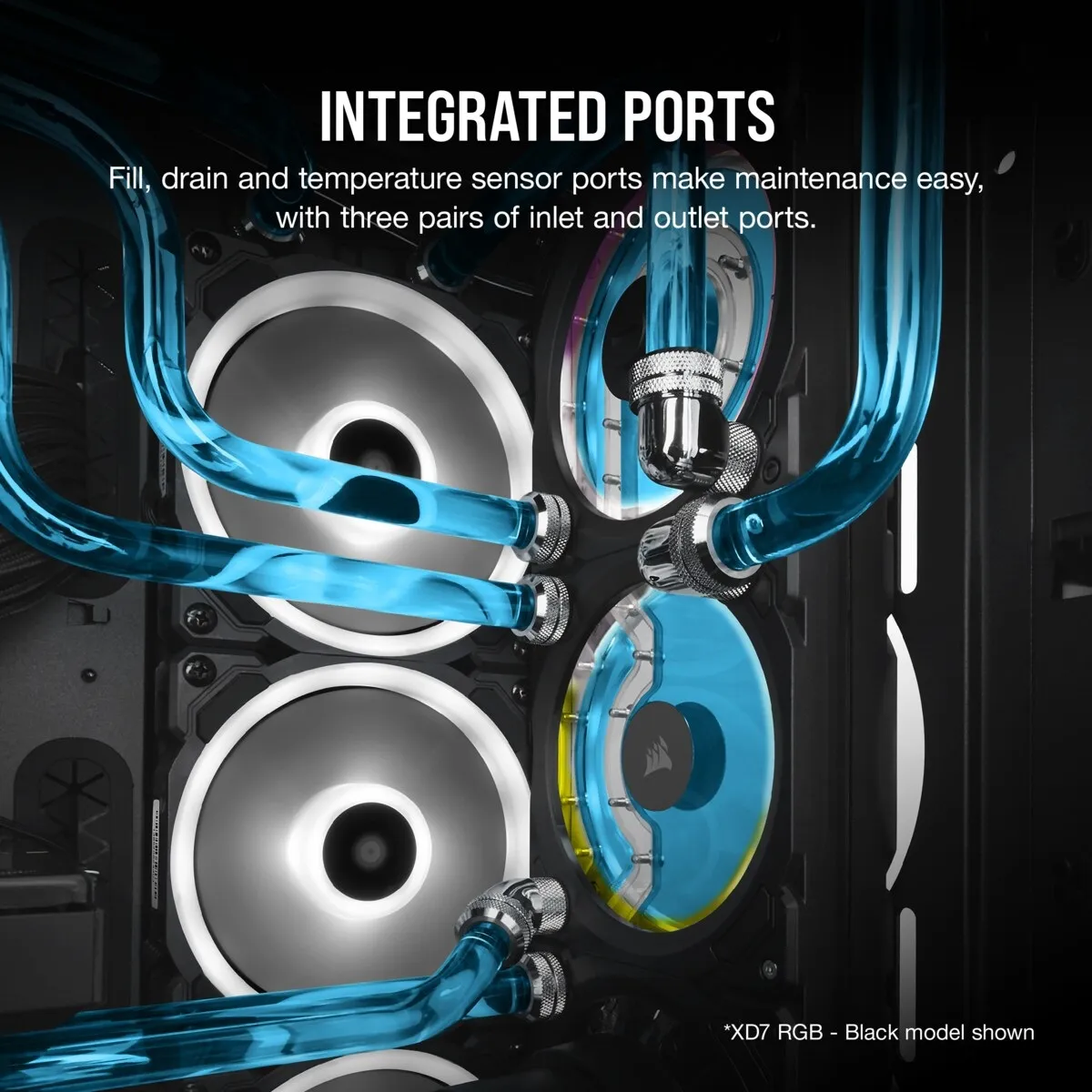 Corsair XD7 RGB Pump/Reservoir Combo - White