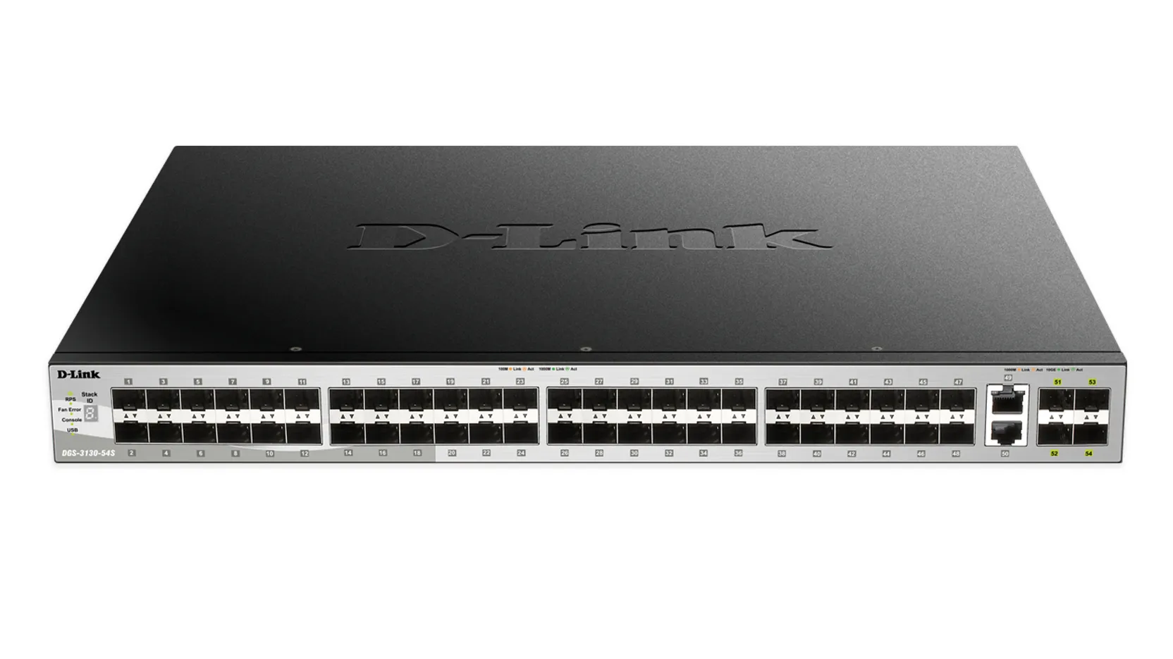 D-Link 48 SFP ports Layer 3 Stackable Managed Gigabit Switch