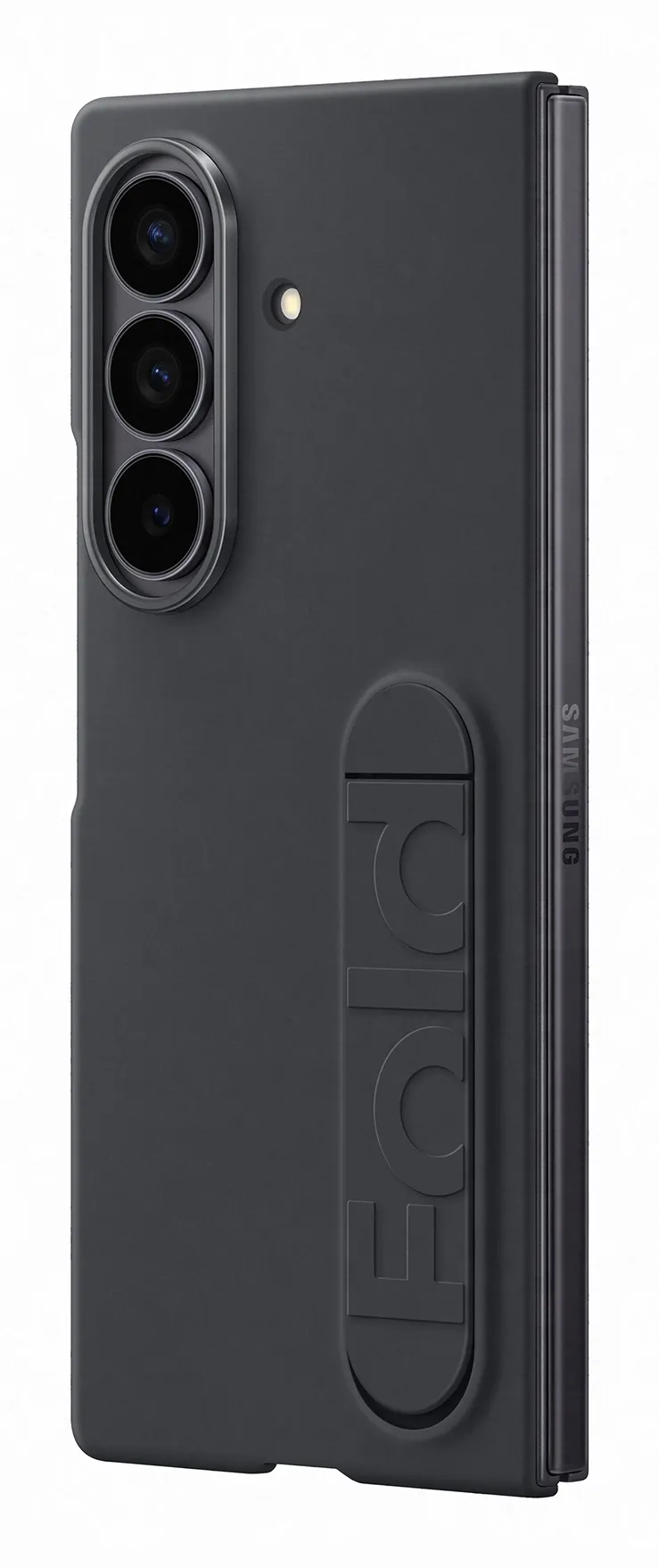 Samsung Galaxy Z Fold7 -silikonskal, Svart