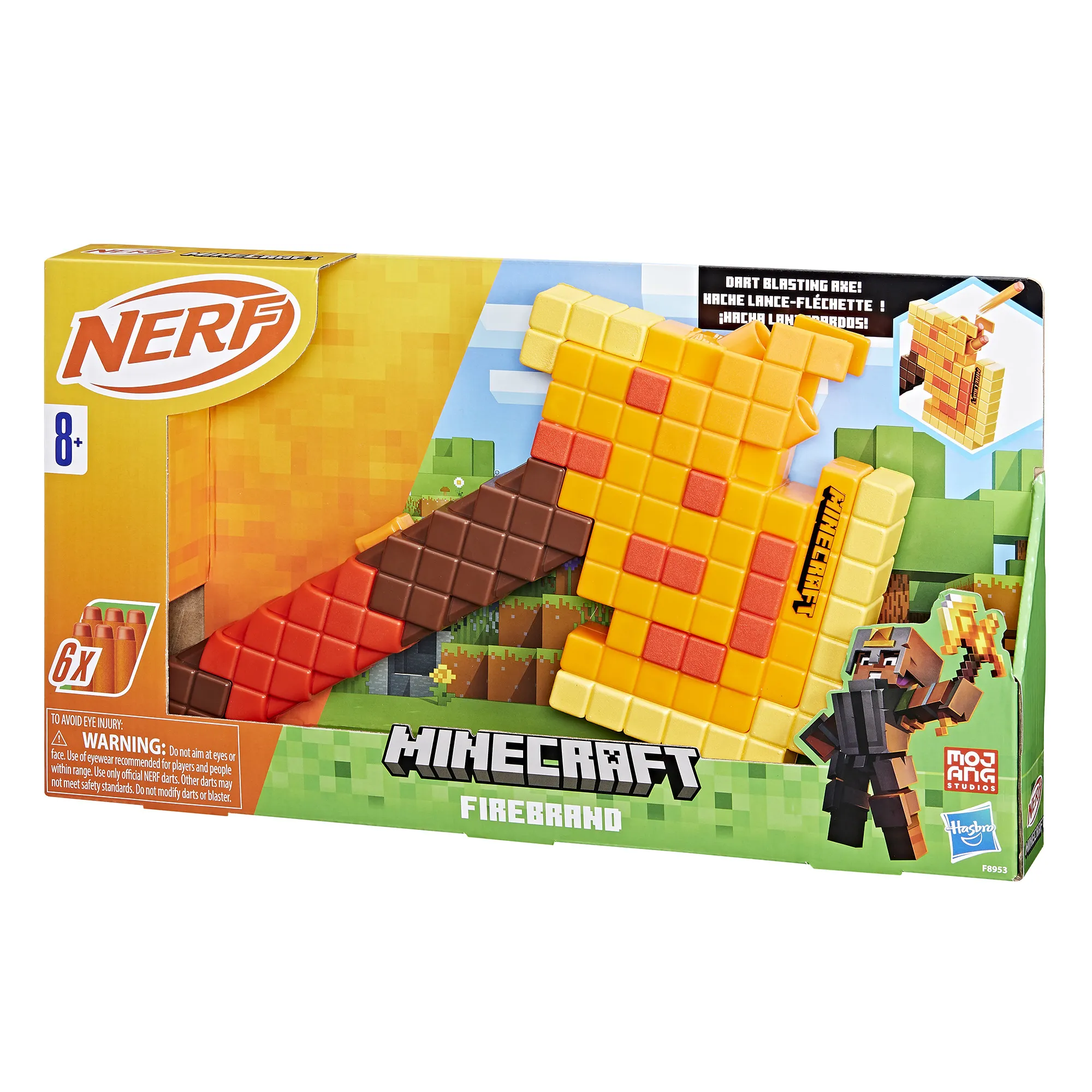 NERF Minecraft Firebrand