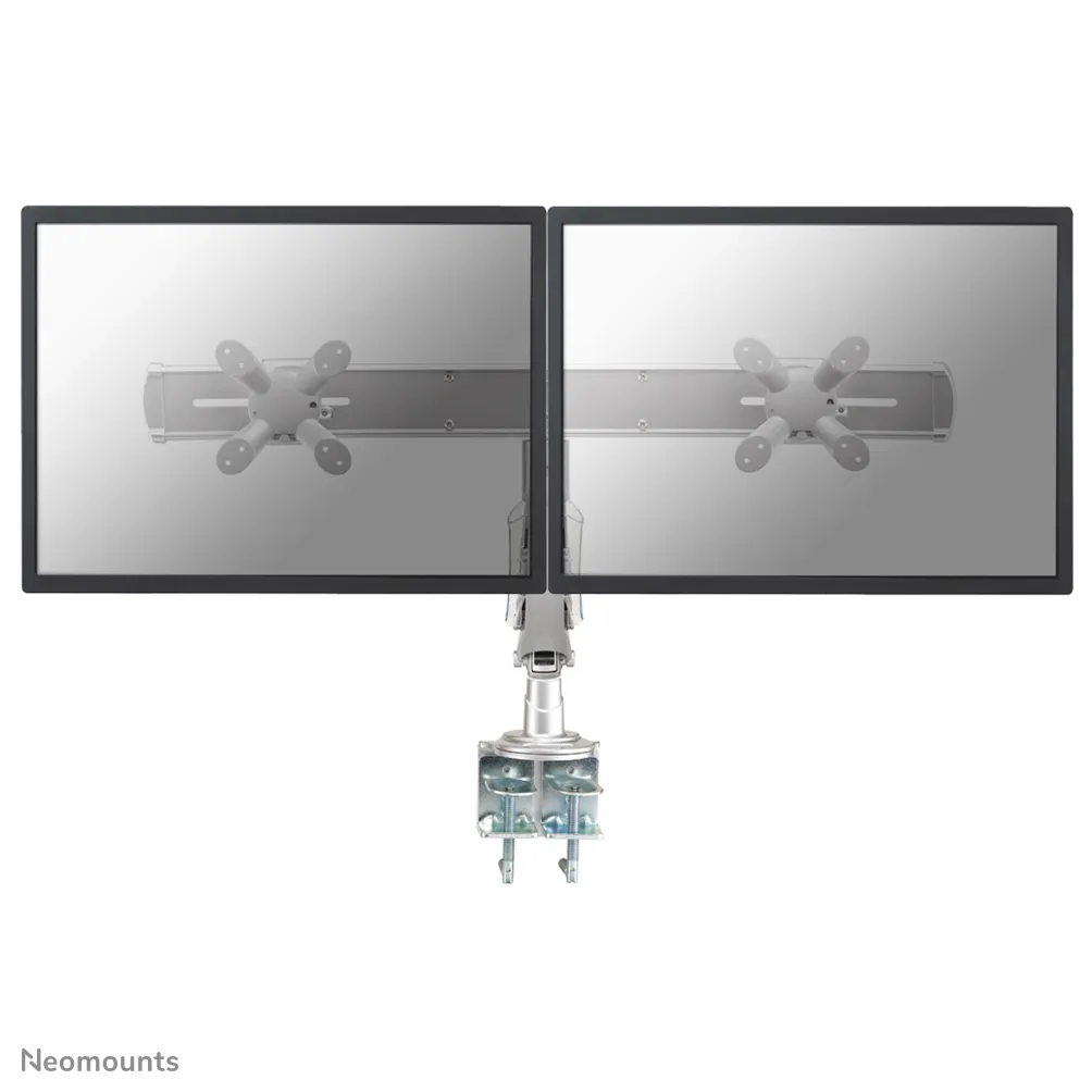 NEWSTAR Flat Screen Desk Mount 10-24inch Silver Clamp