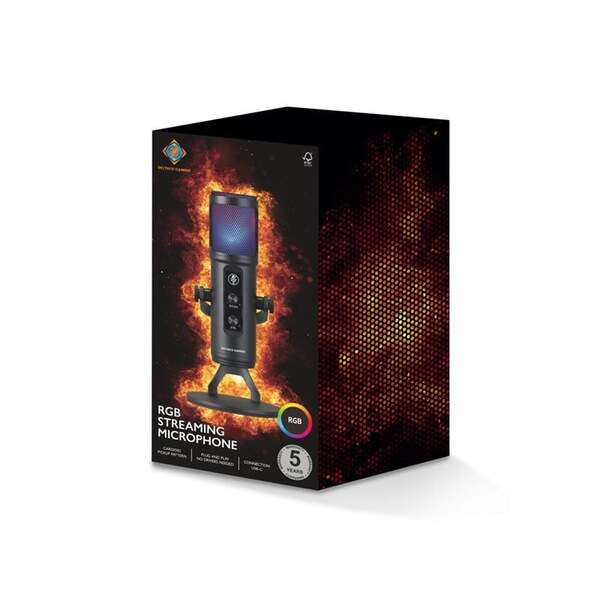 (Bargains) Deltaco Gaming RGB - streaming microphone