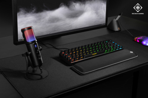 Deltaco Gaming RGB-suoratoistomikrofoni