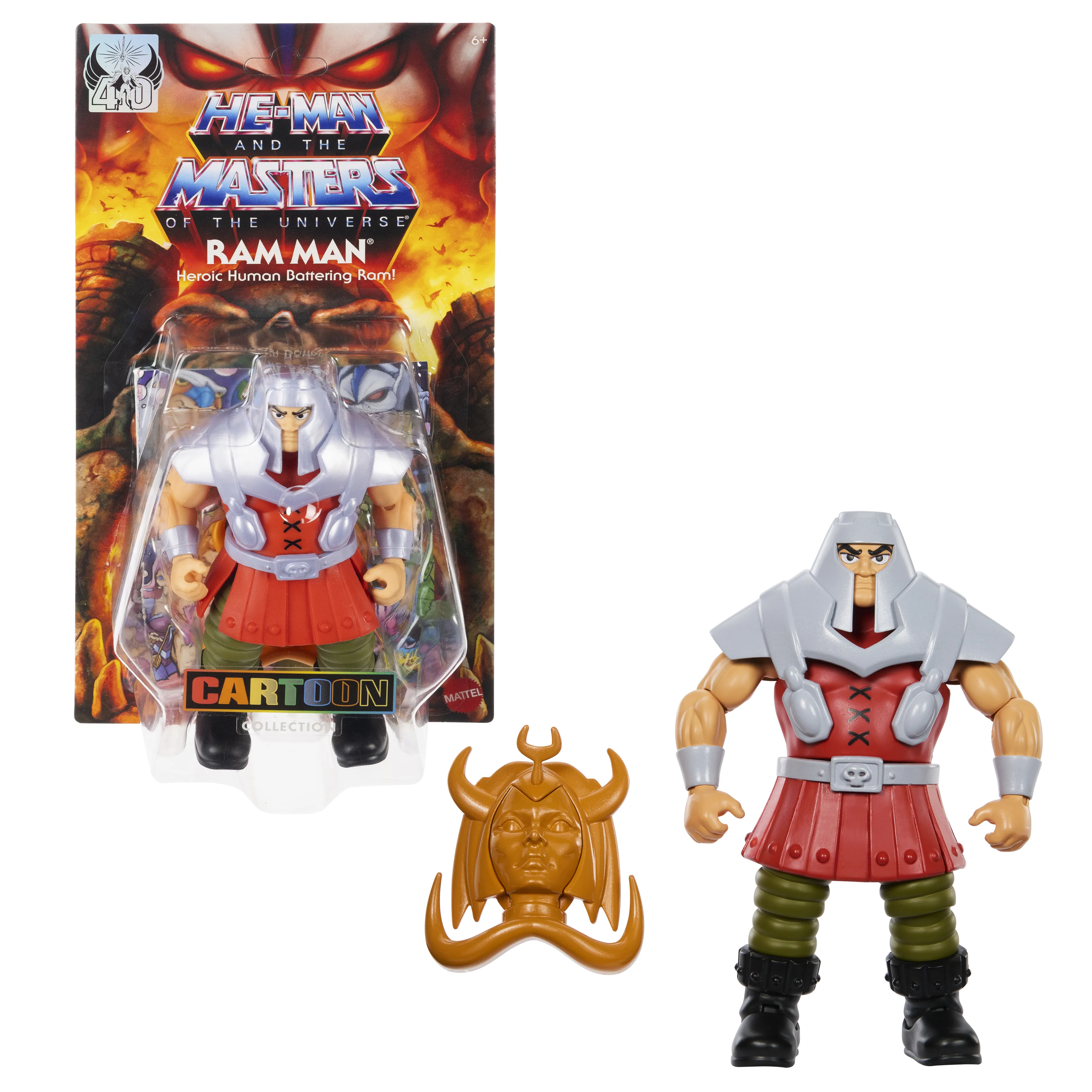 Mattel Masters of the Universe Origins Cartoon Collection Ram Man, toy figure