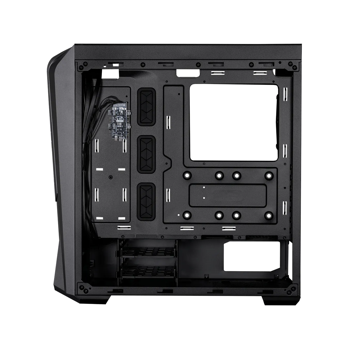 Cooler Master MasterBox 500 - miditornikotelo, ikkunalla, Musta