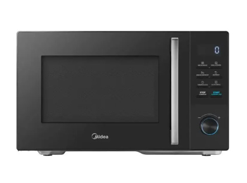 Midea MMO-AG25VB(BK) 25 liter Microwave Oven with Grill, Black