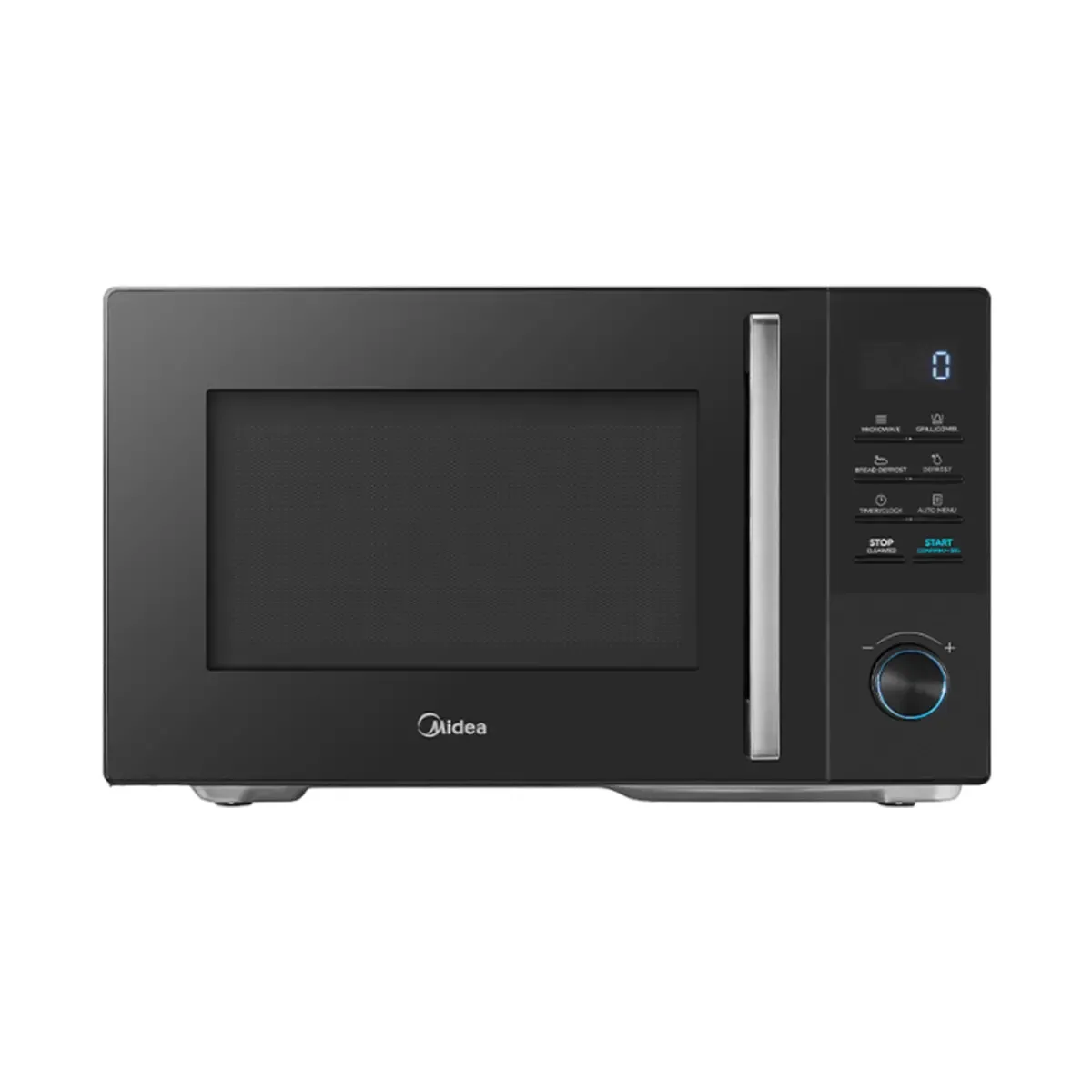 Midea MMO-AG25VB(BK) 25 liter Microwave Oven with Grill, Black