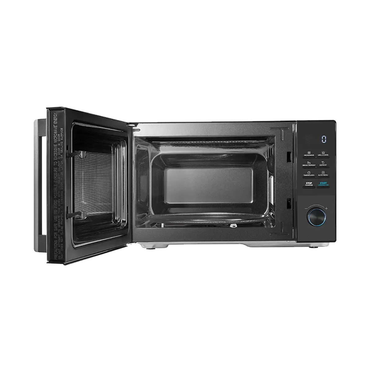 Midea MMO-AG25VB(BK) 25 liter Microwave Oven with Grill, Black