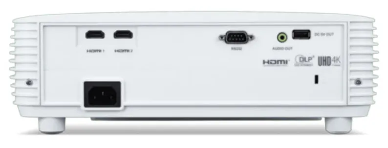 Acer H6815GTV Android TV DLP 4K UHD 4000 ANSI lm Projector, White