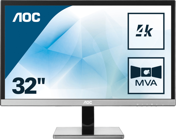 AOC 31.5&quot; U3277PWQU, 4K UHD, MVA - monitor