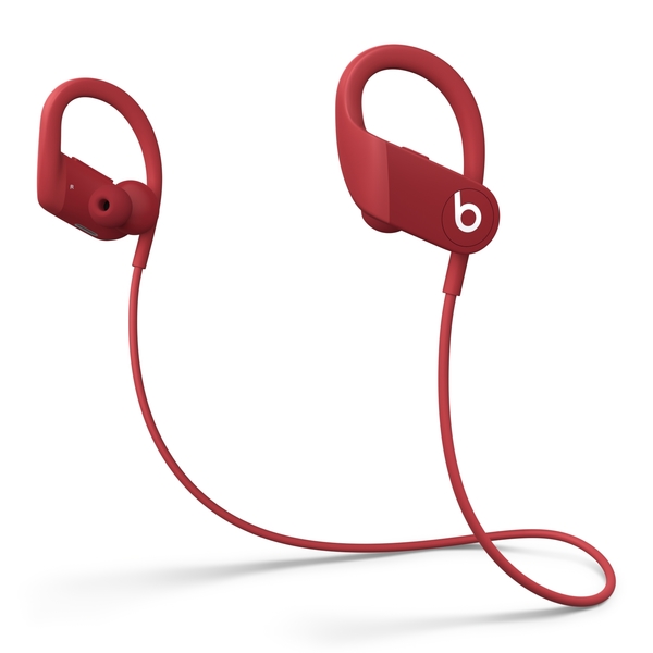 Powerbeats high-performance wireless earphones, Red