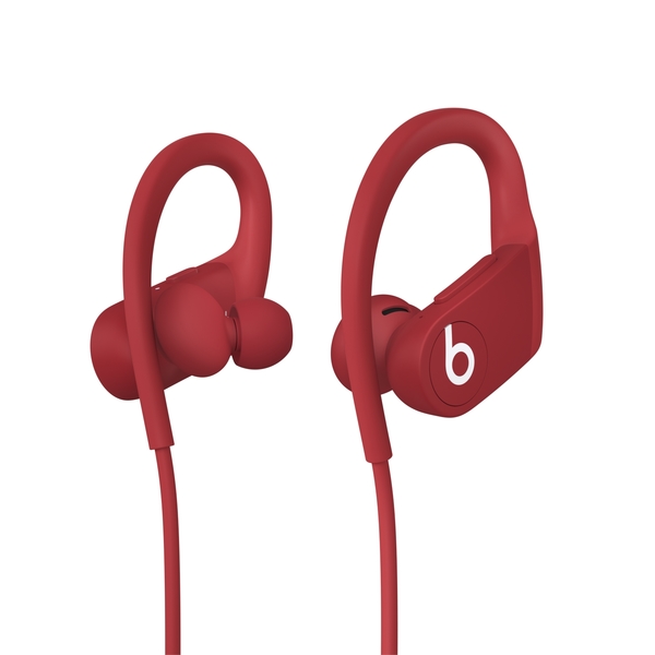 Powerbeats high-performance wireless earphones, Red