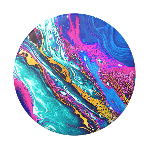 POPSOCKETS Mood Magma Avtagbart Grip med St&auml;llfunktion