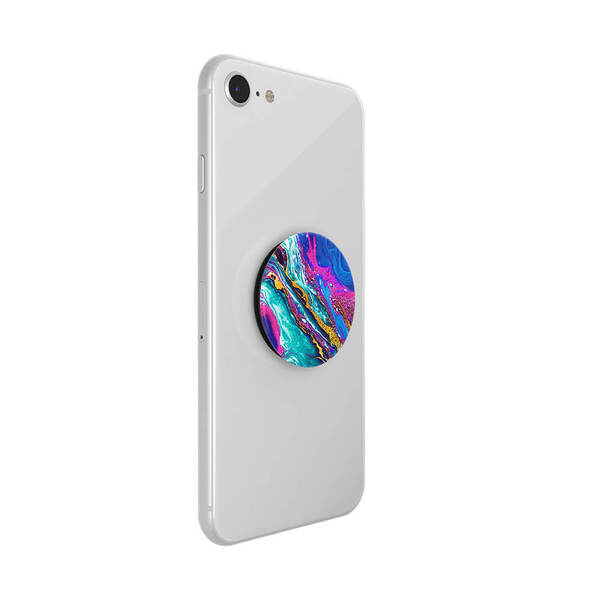 POPSOCKETS Mood Magma Avtagbart Grip med St&auml;llfunktion