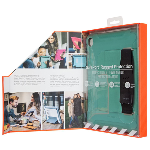 Targus SafePort Rugged, iPad 9.7" 2018 - Protective Case, Teal