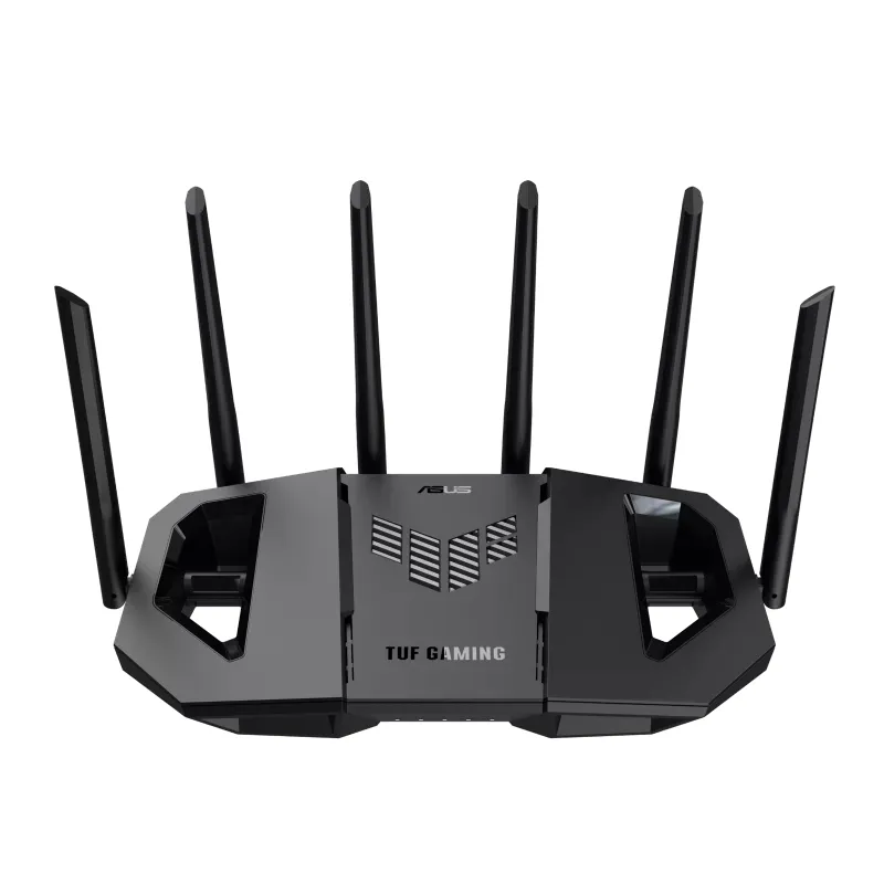 Asus TUF BE9400 -pelireititin, Wi-Fi 7, Tri-band, 2,5G WAN -portilla, musta
