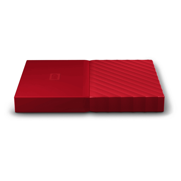 WD My Passport 3 TB - extern h&aring;rddisk , R&ouml;d