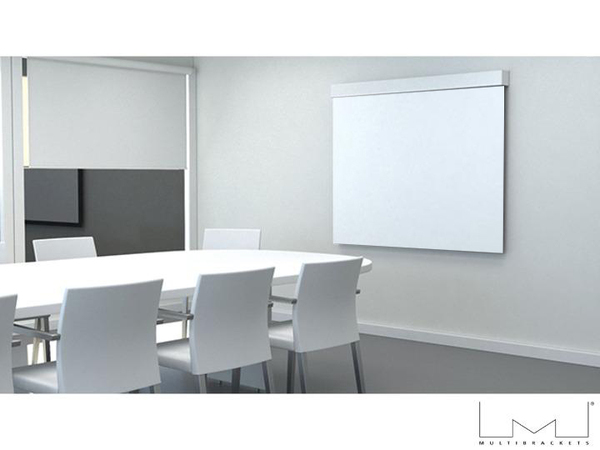 Multibrackets M Motorized Projection Screen Deluxe - Heijastusn&auml;ytt&ouml; - moottoroitu - 250 tuuma (635 cm) - 4:3 - Glass Beaded - valkoinen