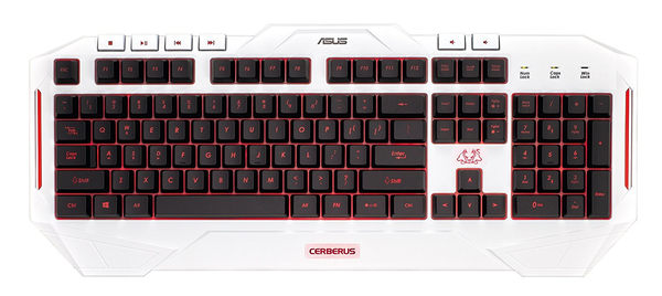 Asus CERBERUS ARCTIC keyboard
