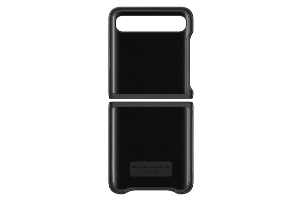 SAMSUNG LEATHER COVER GALAXY Z FLIP LTE &amp; 5G BLACK