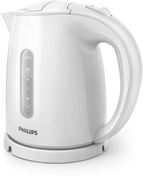 PHILIPS KETTLE DAILY, WHITE, 2400W, 1.5L