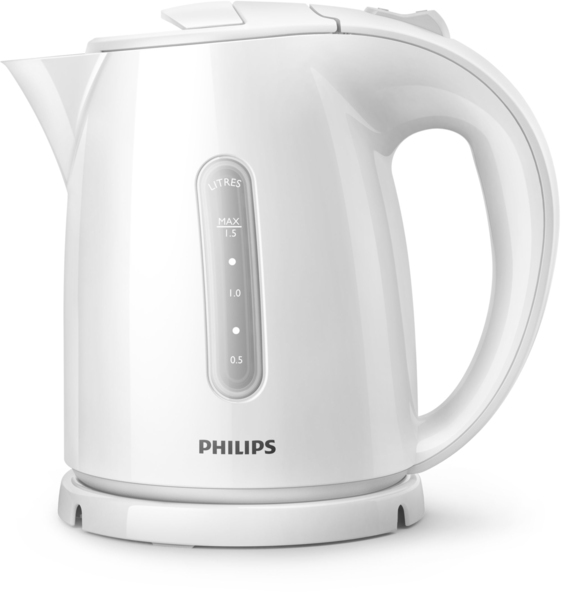 PHILIPS KETTLE DAILY, WHITE, 2400W, 1.5L