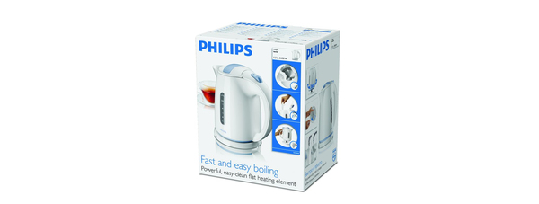 PHILIPS KETTLE DAILY, WHITE, 2400W, 1.5L